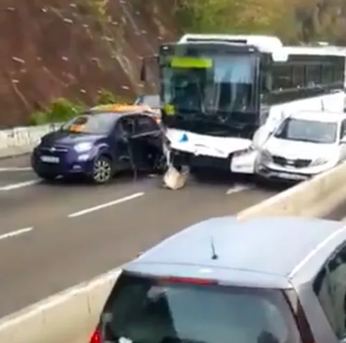 L'image du jour 08/04/19 - Accident rocade - Martinique