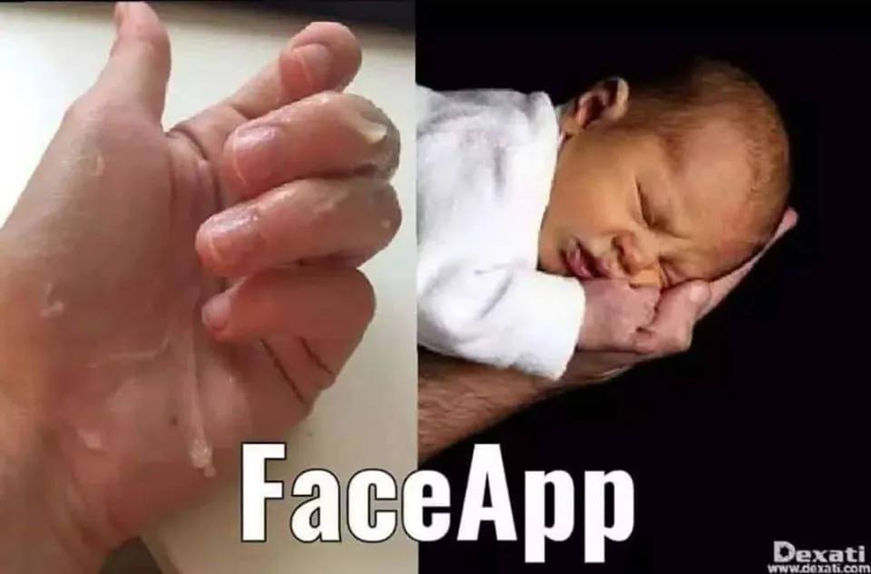 L'image du jour 19/08/19 - FaceApp Pour moi