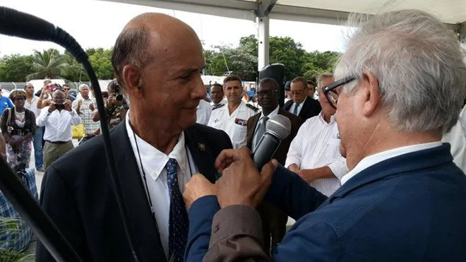 Rodolphe Désiré...l'une des derniers dinosaures  du parti d'Aimé Césaire placé  en garde à vue en Martinique
