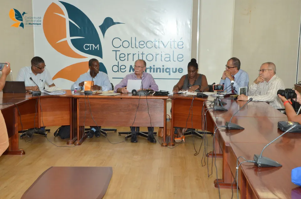 Abattoirs de Martinique : conférence de presse du Président de la CTM