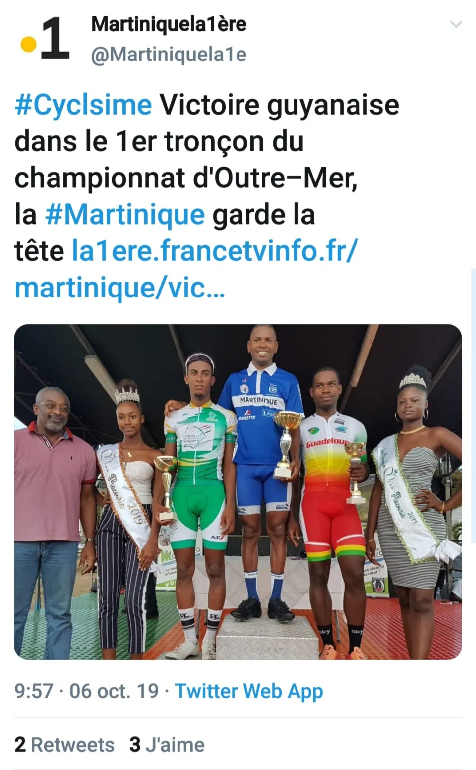 Martinique la 1ère invente un nouveau sport
