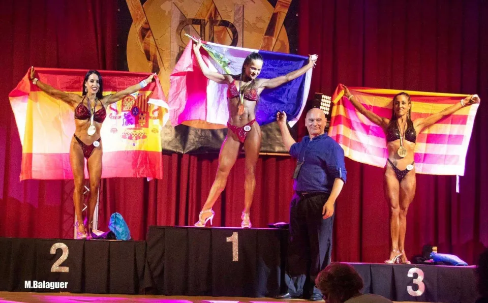 Une martiniquaise Championne du monde de culturisme naturel