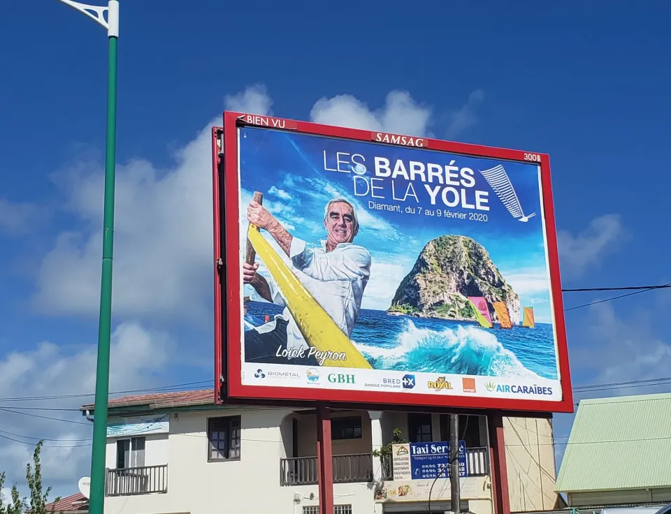 On est vraiment mal barré en Martinique...un jour nous le Peyron...très cher...