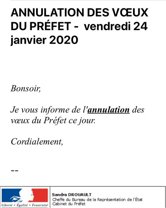 L'image du jour 25/01/20