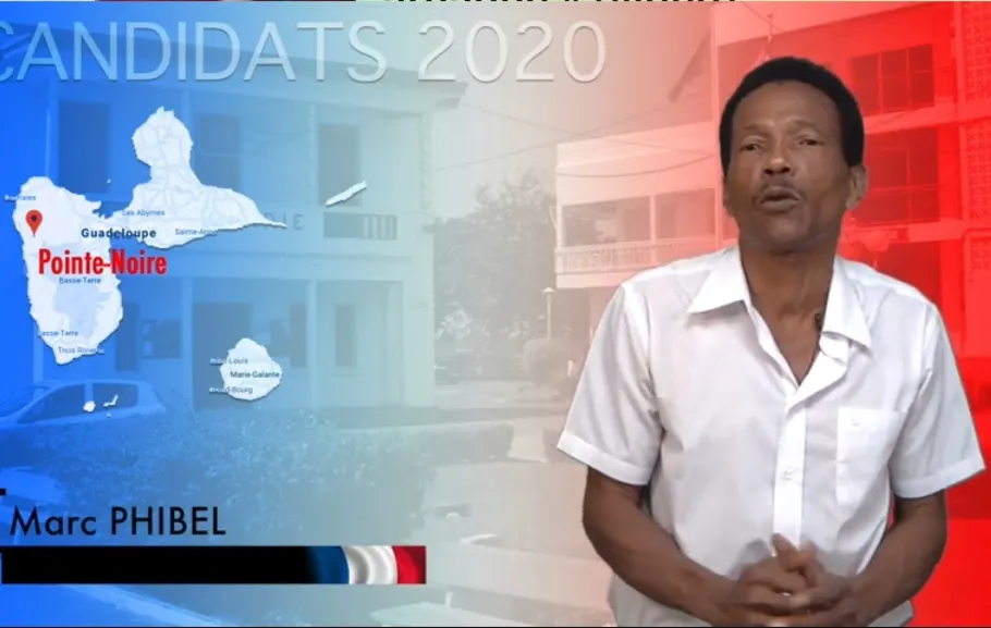 Municipales 2020 en Guadeloupe : VOTEZ Marc Phibel