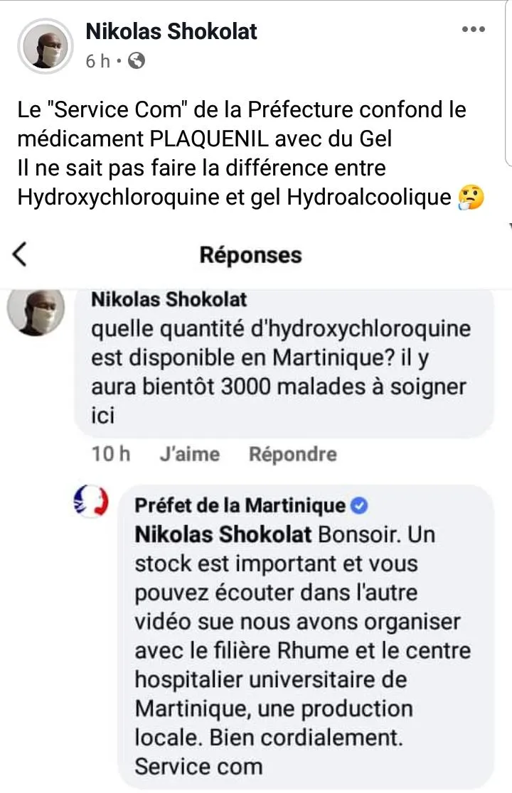 Préfecture de Martinique : sans commentaire, mais comment taire ?