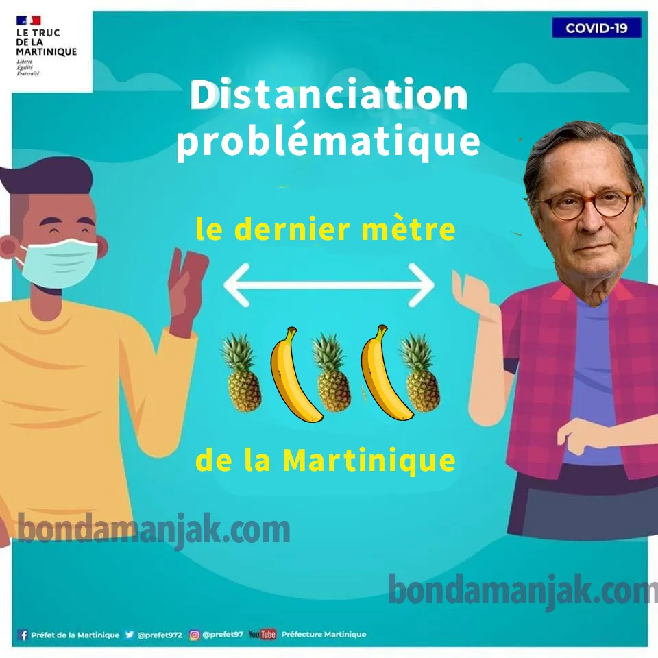 La distanciation sociale en Martinique...une réalité depuis 1847...
