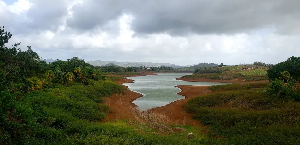 L'image du jour 16/05/20 - Martinique -Carême - Barrage de la Manzo
