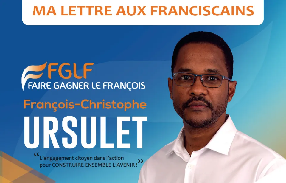 Municipales 2020 en Martinique : la lettre de François-Christophe Ursulet aux franciscains