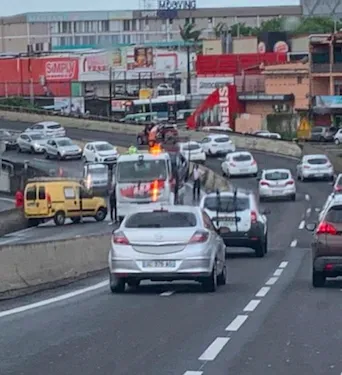 Martinique : l'accident de la route du lundi matin