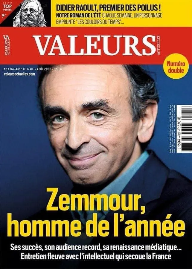 Eric Zemmour, homme de l'année