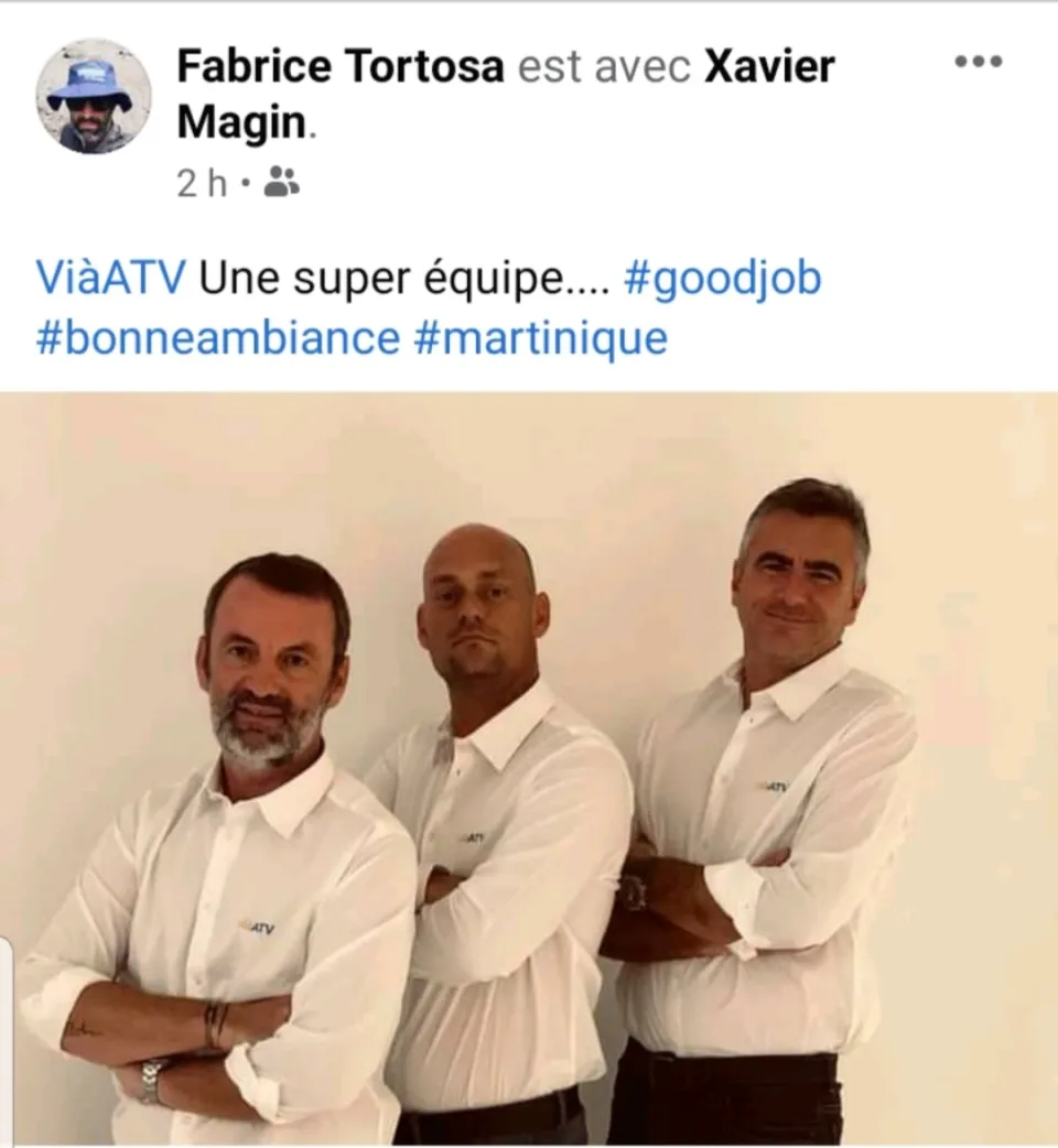 Martinique : now...ATV sé télé yo...négro