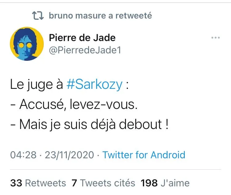 La méchanceté du jour  - Nicolas Sarkozy