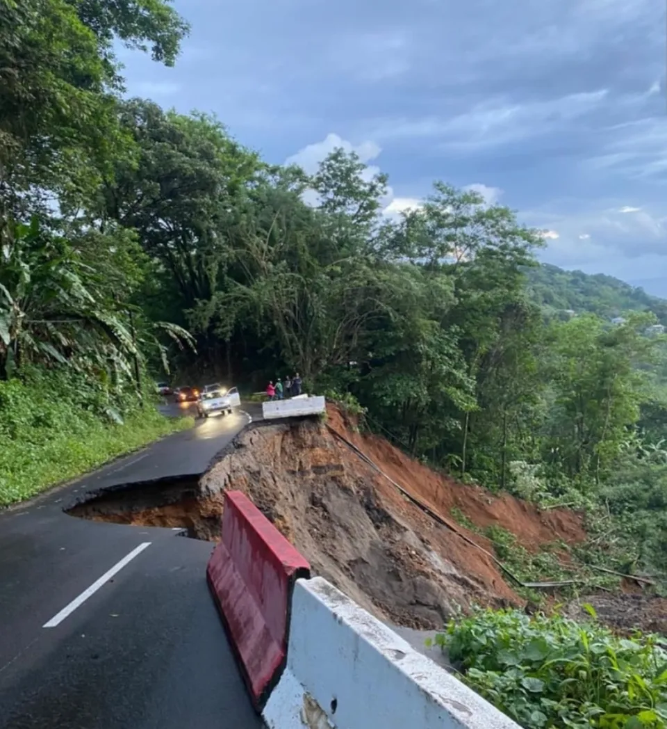 Intempéries en Martinique : dégats en live