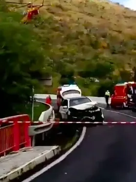 Grave accident de la route à Bellefontaine en Martinique
