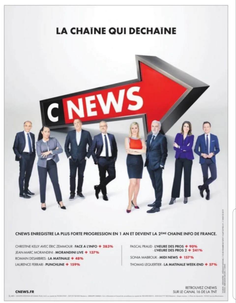 Christine Kelly plus blanche qu'Eric Zemmour...plus blanche que Laurence Ferrari