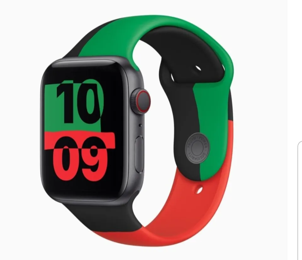 Rouge Vert Noir...Apple 🕑 la voie