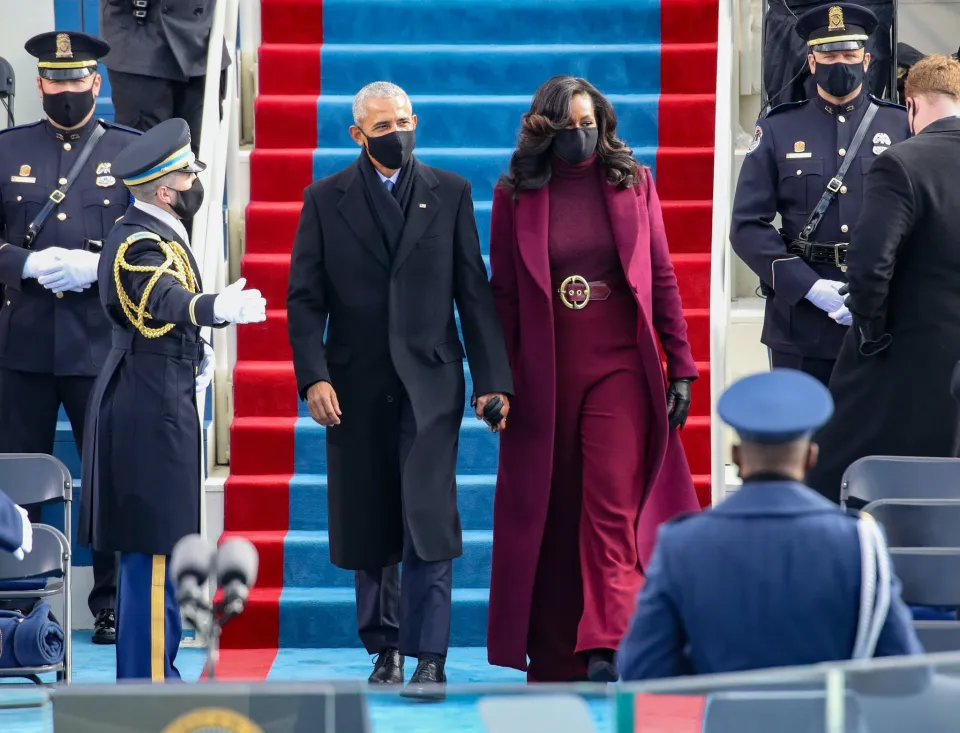 L'image du jour 20/01/21 - Michelle et Barak Obama