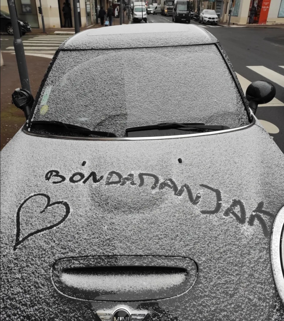 Images du jour 09/02/21 -Neige - Paris - France