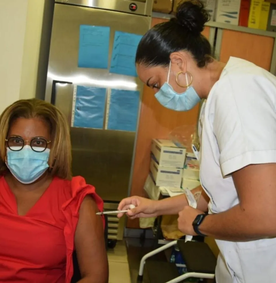 L'image du jour 30/03/21 - Catherine Conconne - Covid-19 - Vaccin Pfizer- Martinique
