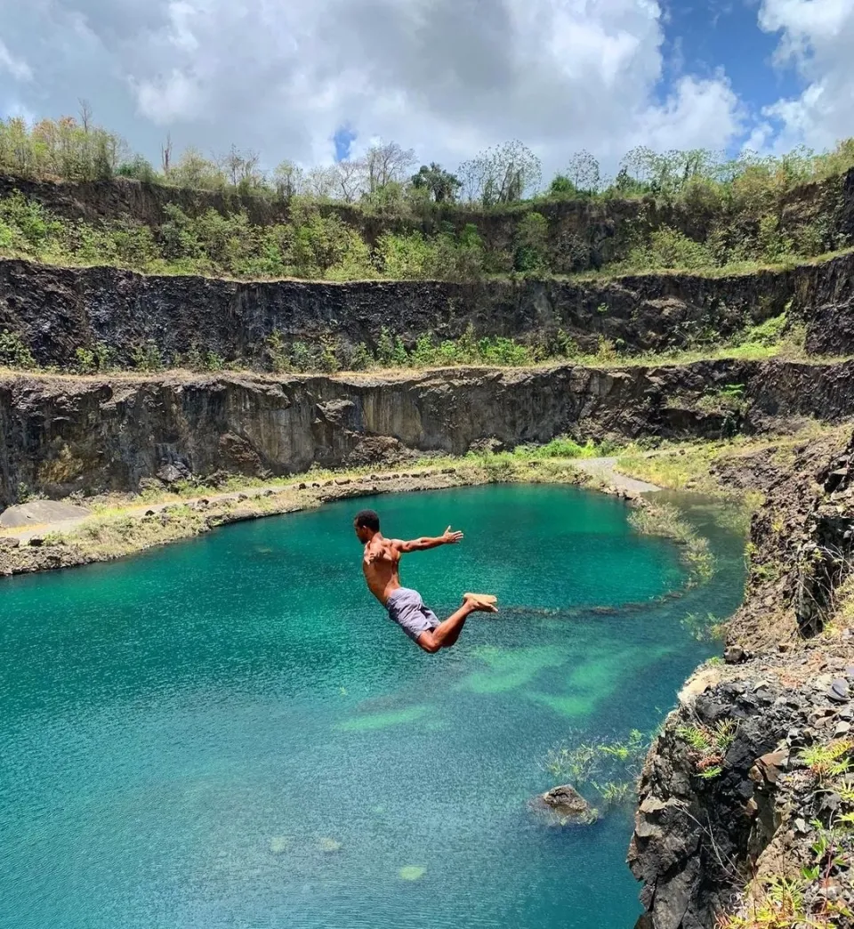 L'image du jour 24/04/21 - Ducos - Lac artificiel - Martinique