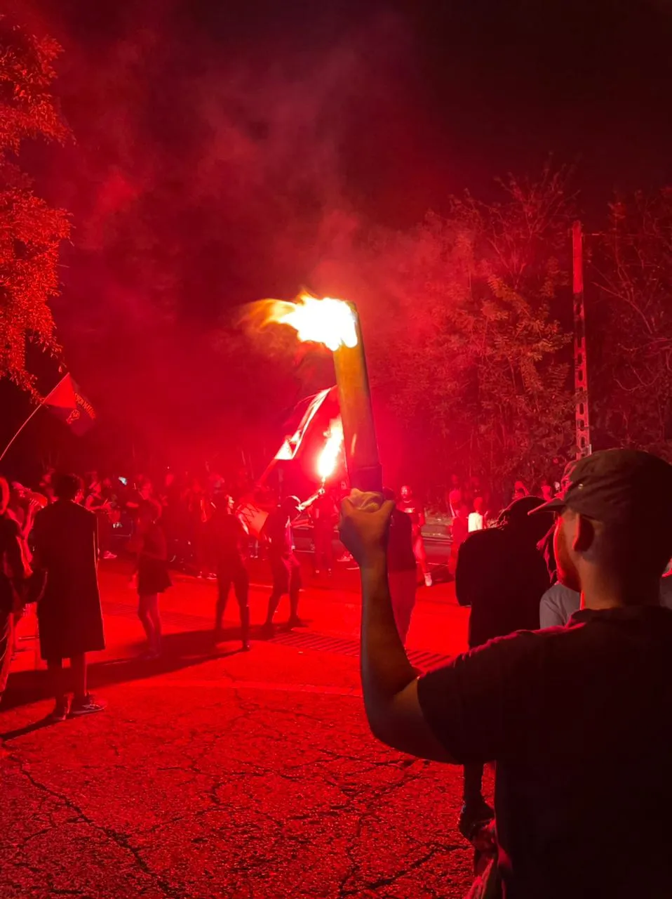 Les poubelles flamboyantes
