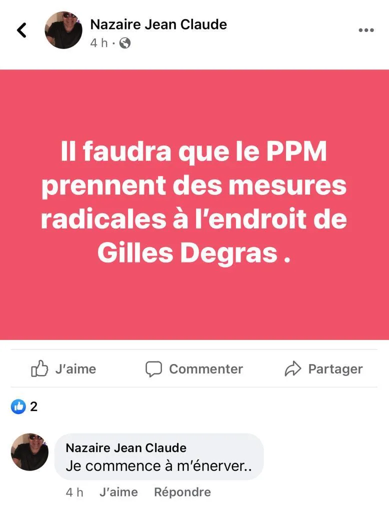 Gérald Darmanin...Audrey Pulvar...Jean-Claude Nazaire et...moi