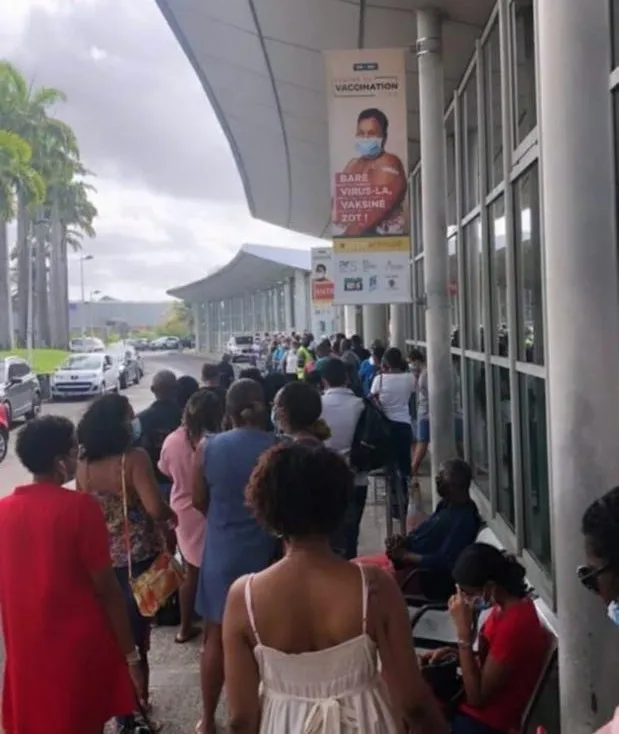 L'image du jour 13/07/21 - Covid-19 - Vaccination - Guadeloupe