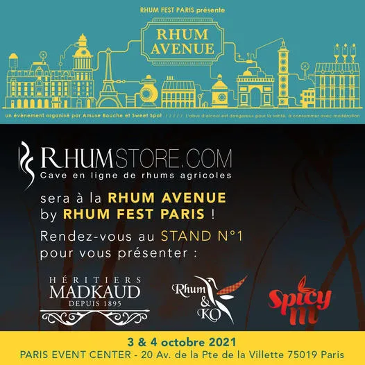 RHUM STORE sera à la Rhum Avenue à Paris
