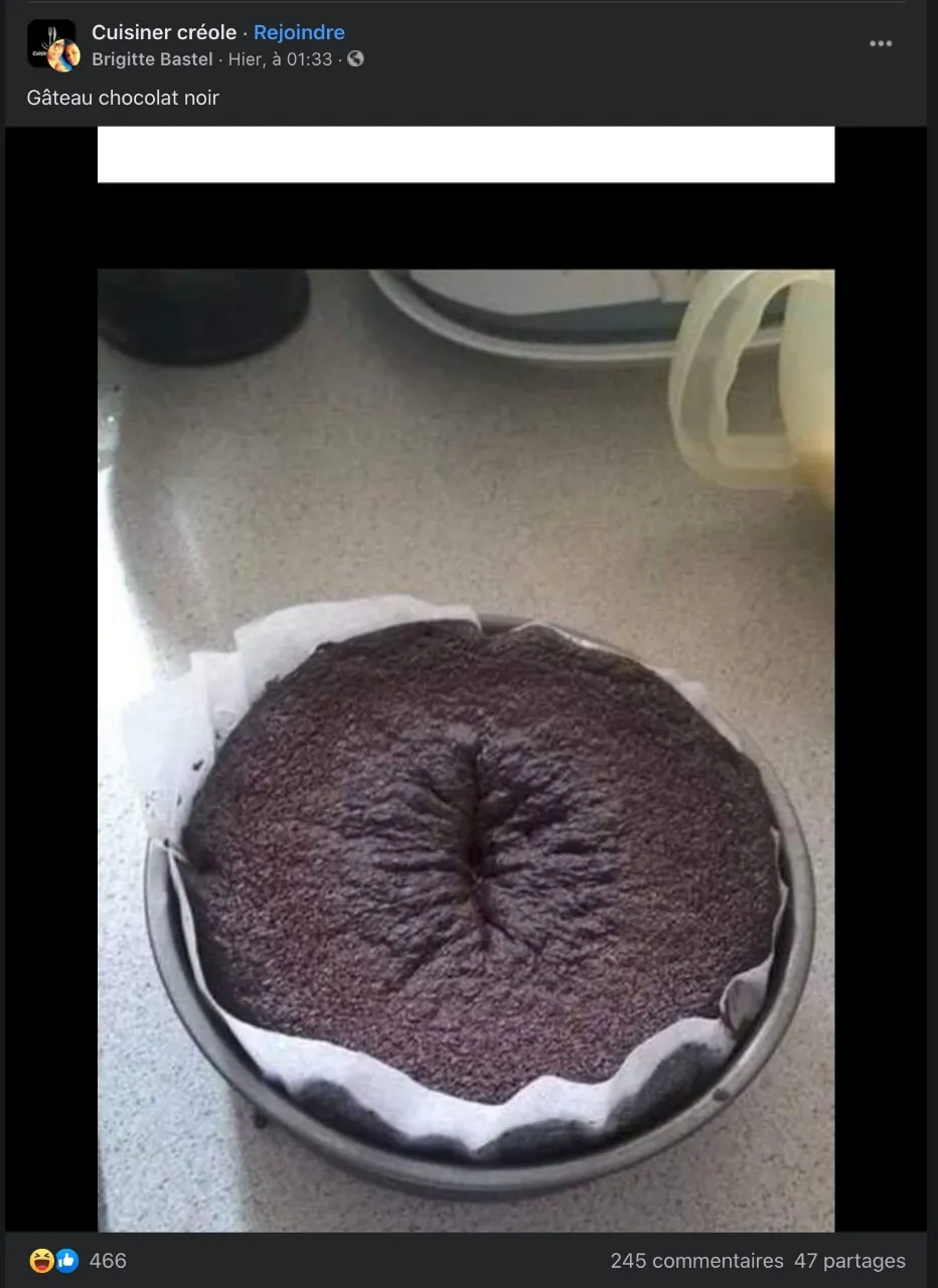 Cuisiner Créole invente le gâteau fion