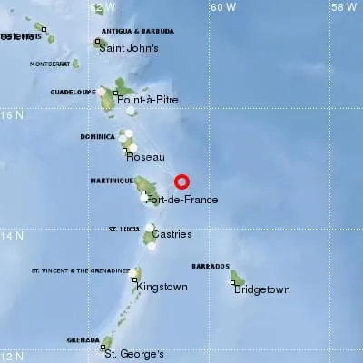 La terre a tremblé en Martinique 18/09/21