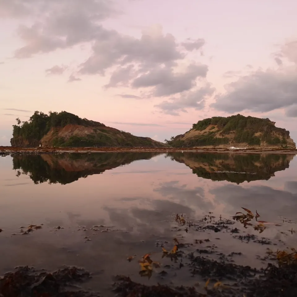 L'image du jour 19/09/21 - Le tombolo - Sainte-Marie - Martinique