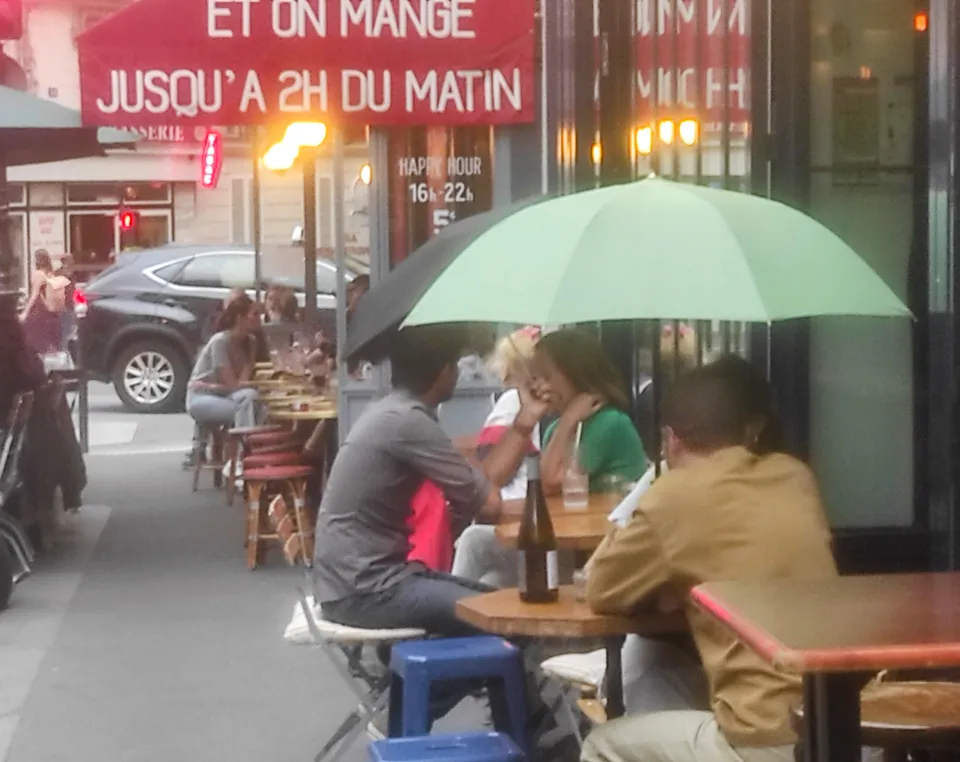 Paris...la vie reprend UNDER my UMBRELLA ?