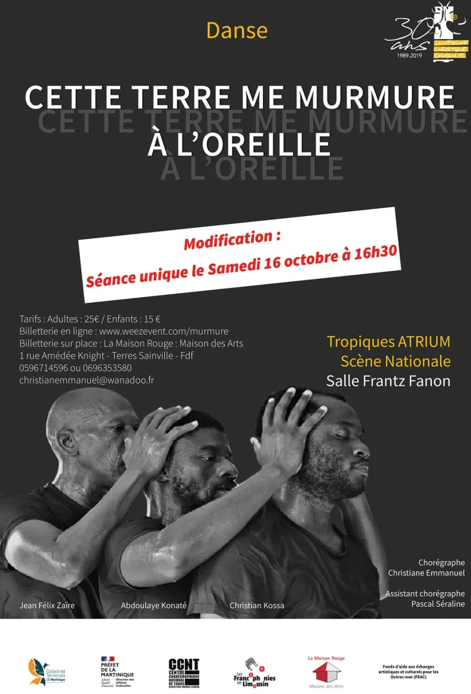 "Cette terre me murmure à l'oreille"