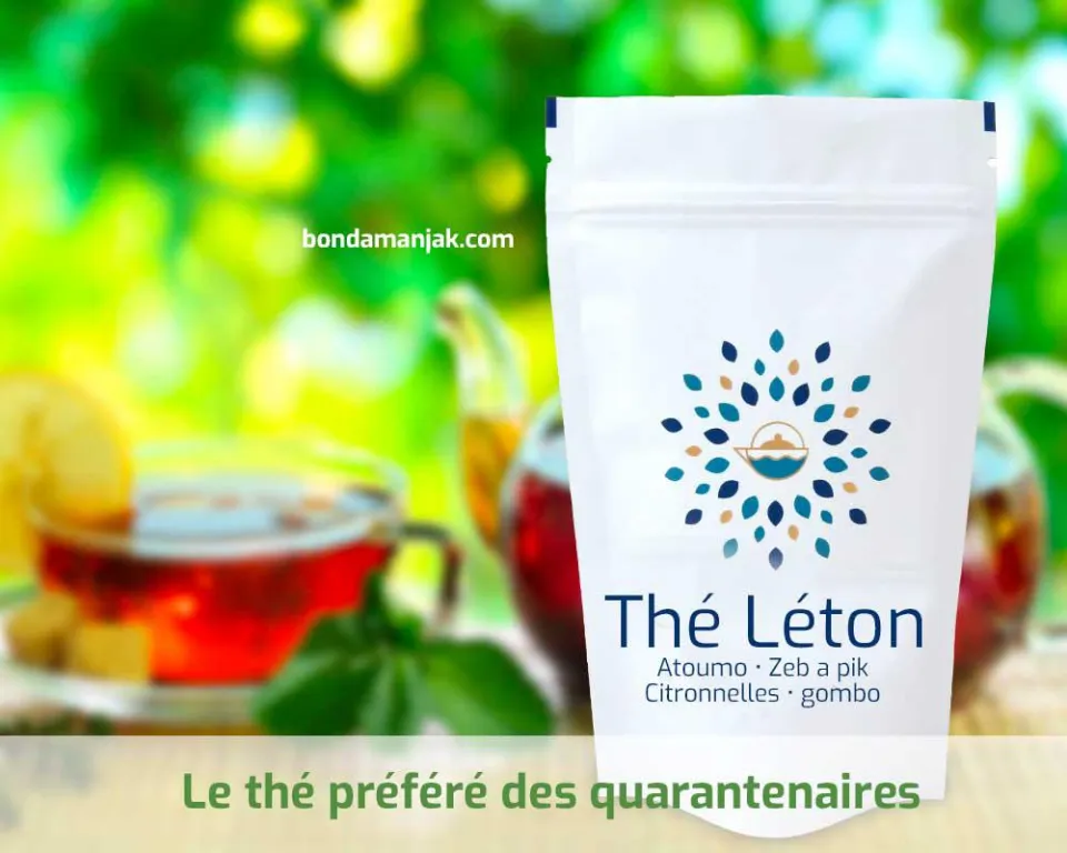 Après son café d'excellence...la Martinique lance le Thé Leton la boisson des quarantenaires