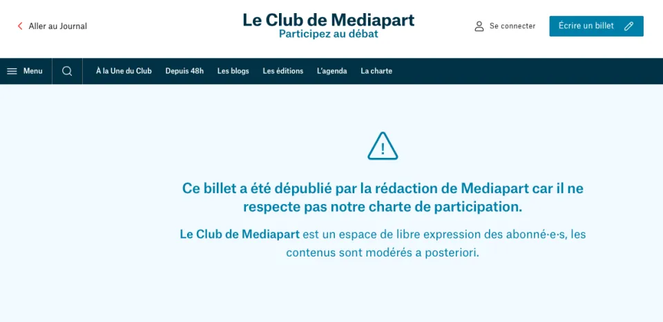 France : quand Mediapart censure un article rédigé par un étudiant pour les beaux yeux de Serge Letchimy :.