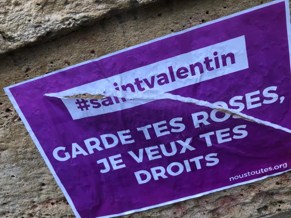 L'image du jour 14/02/22 - Saint Valentin - Paris - France