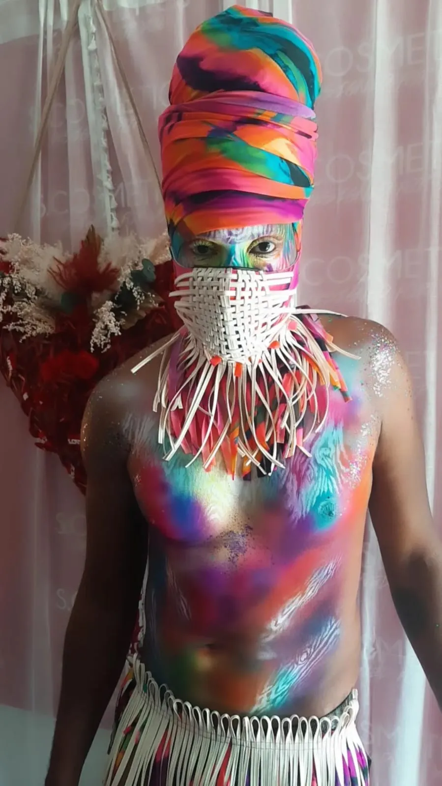 L'image du jour 28/02/22 - Carnaval - Make Up - Martinique