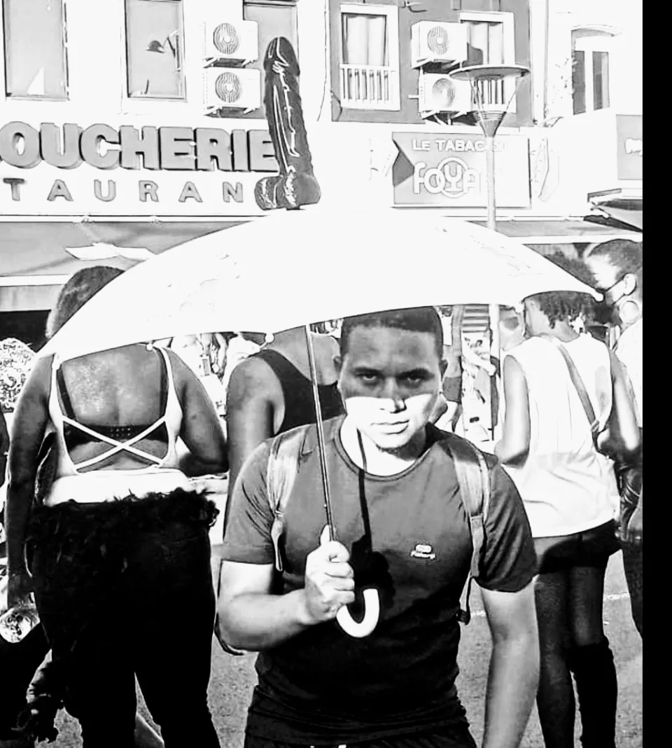 "Under my umbrella"