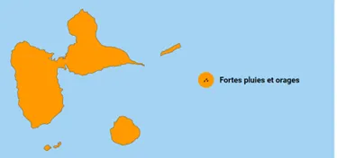 La Guadeloupe sous les eaux
