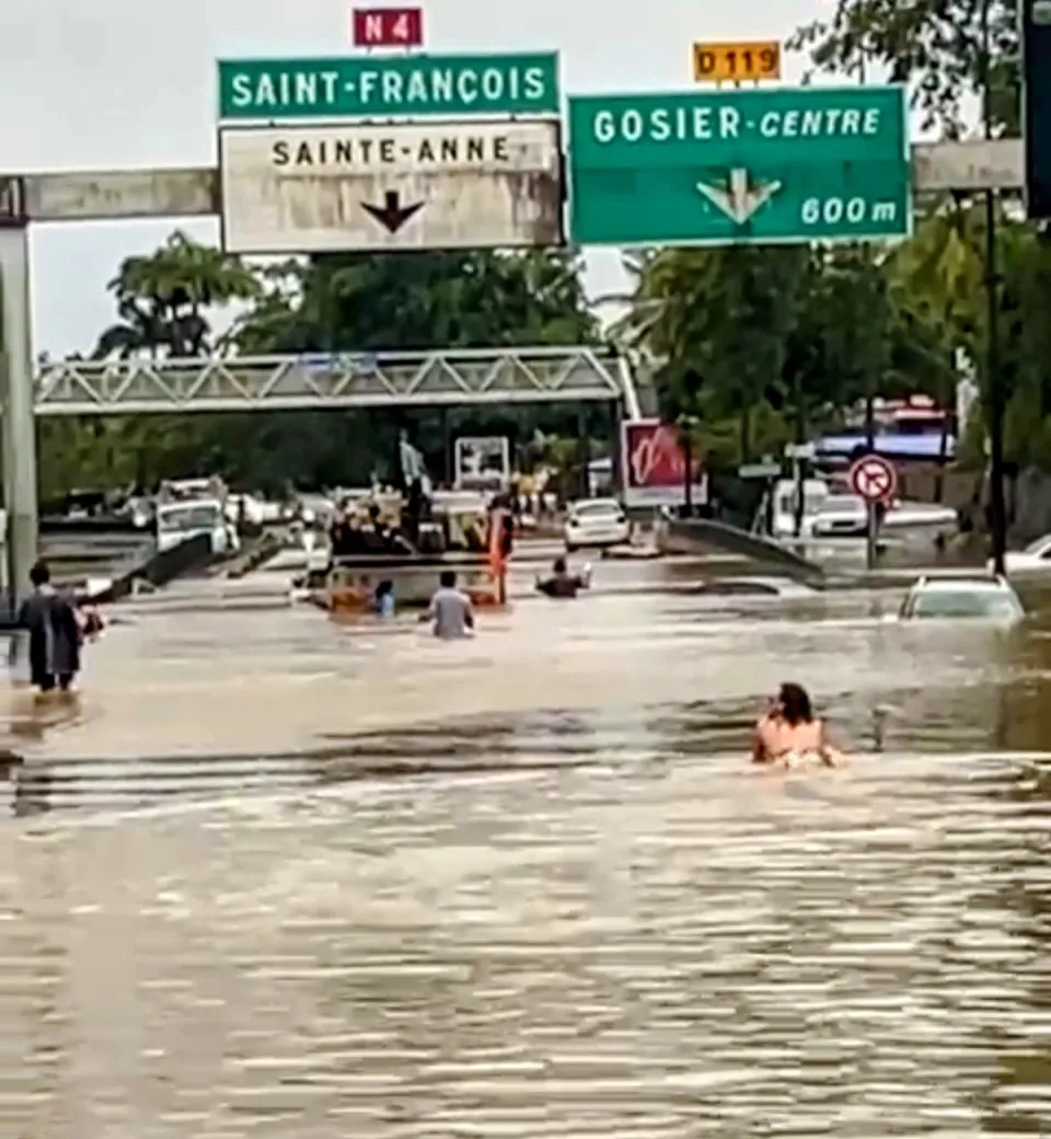 L'image du jour 30/04/22 - Inondations - Guadeloupe