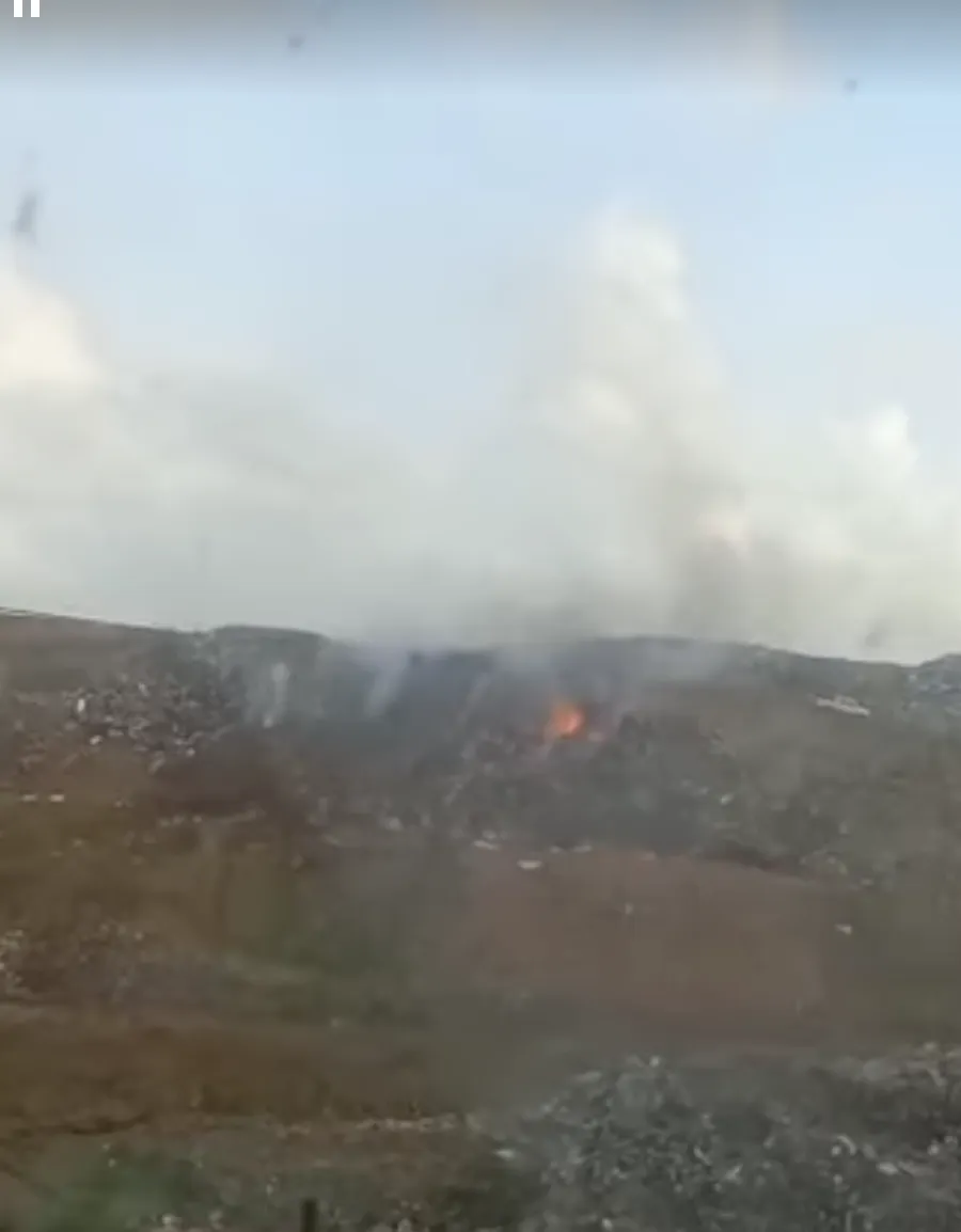 Martinique : incendie à Petit Galion la "décharge" du SMTVD