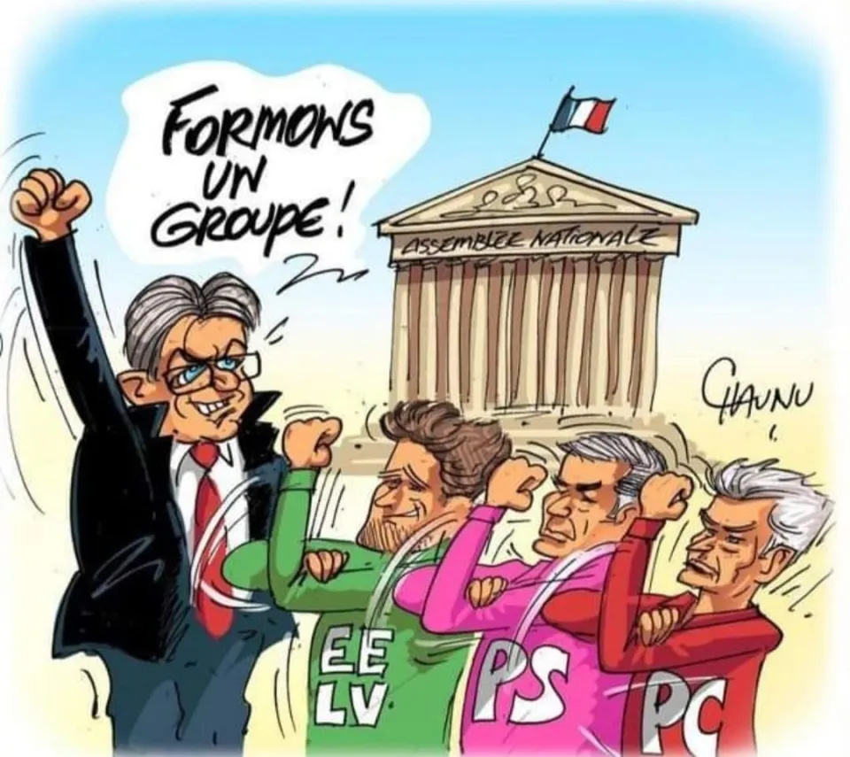 L'image du jour 21/06/22 - NUPES - France 😁😁😁