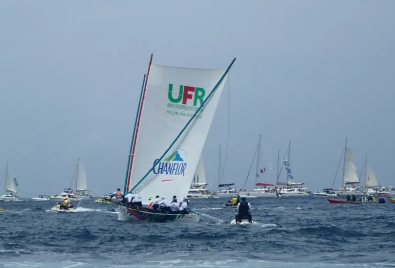 Belle victoire de UFR/Chanflor à Fort-de-France dans cette quatrième étape du Tour de Martinique des yoles-rondes