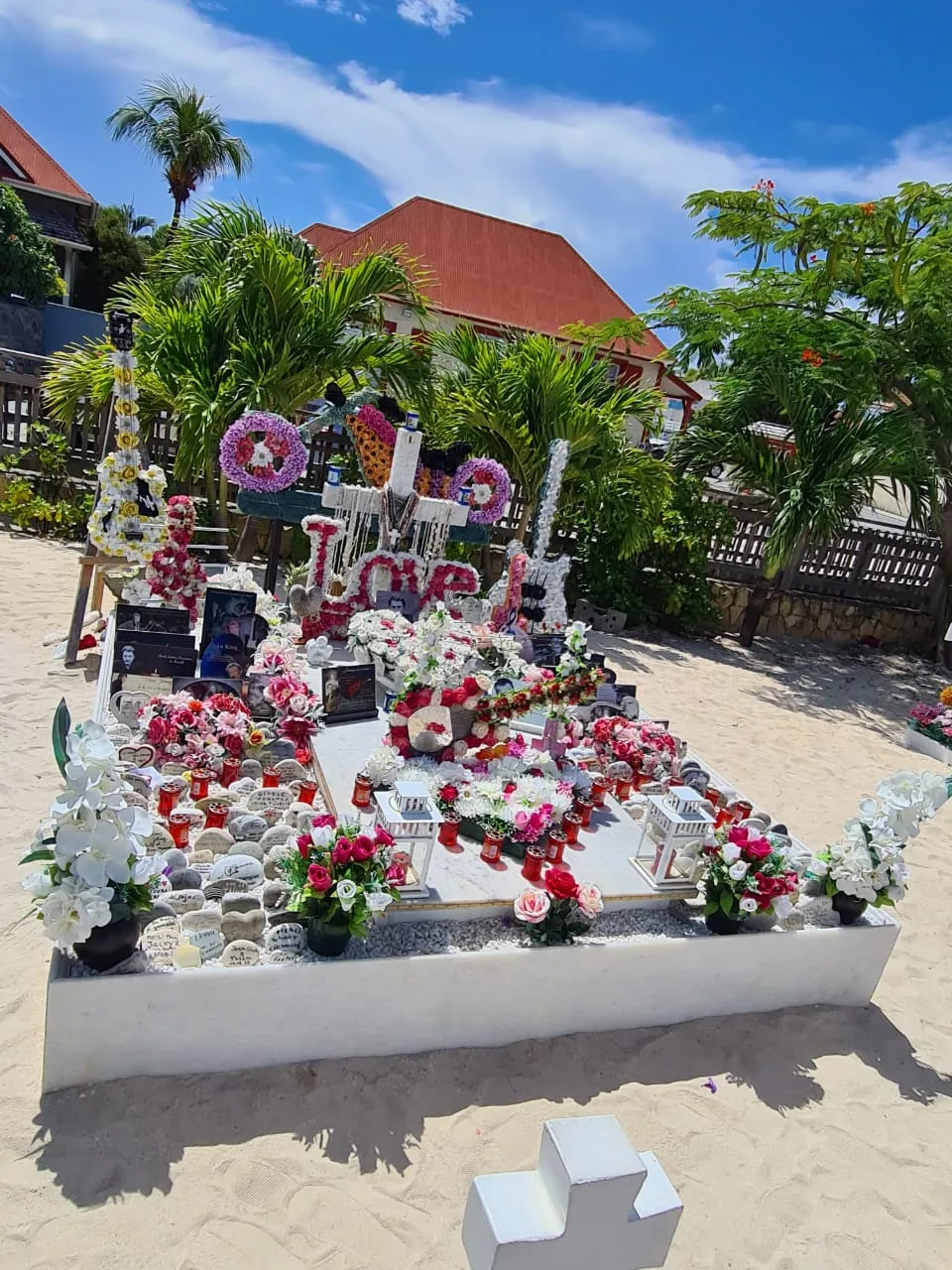 L'image du jour 17/08/22 - Johnny Hallyday - Saint-Barth