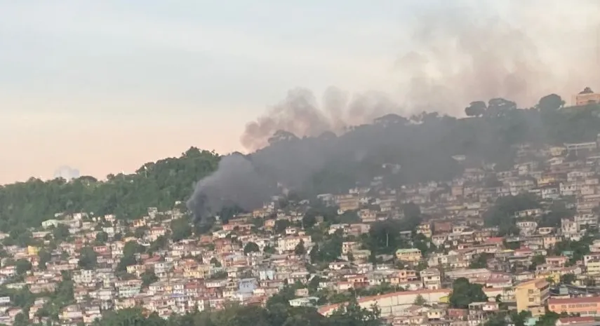 Incendie à Fort-de-France en Martinique ?