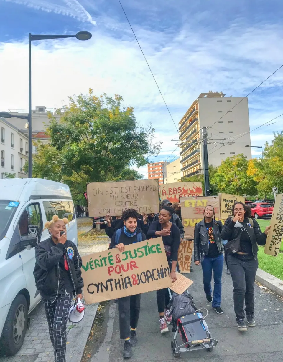 "VÉRITÉ & JUSTICE POUR CYNTHIA & JOACHIM"