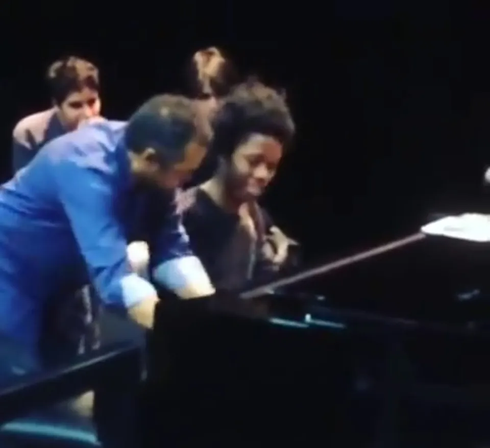 Mario Canonge et Yves-Yann Lavaly quatre mains et un piano