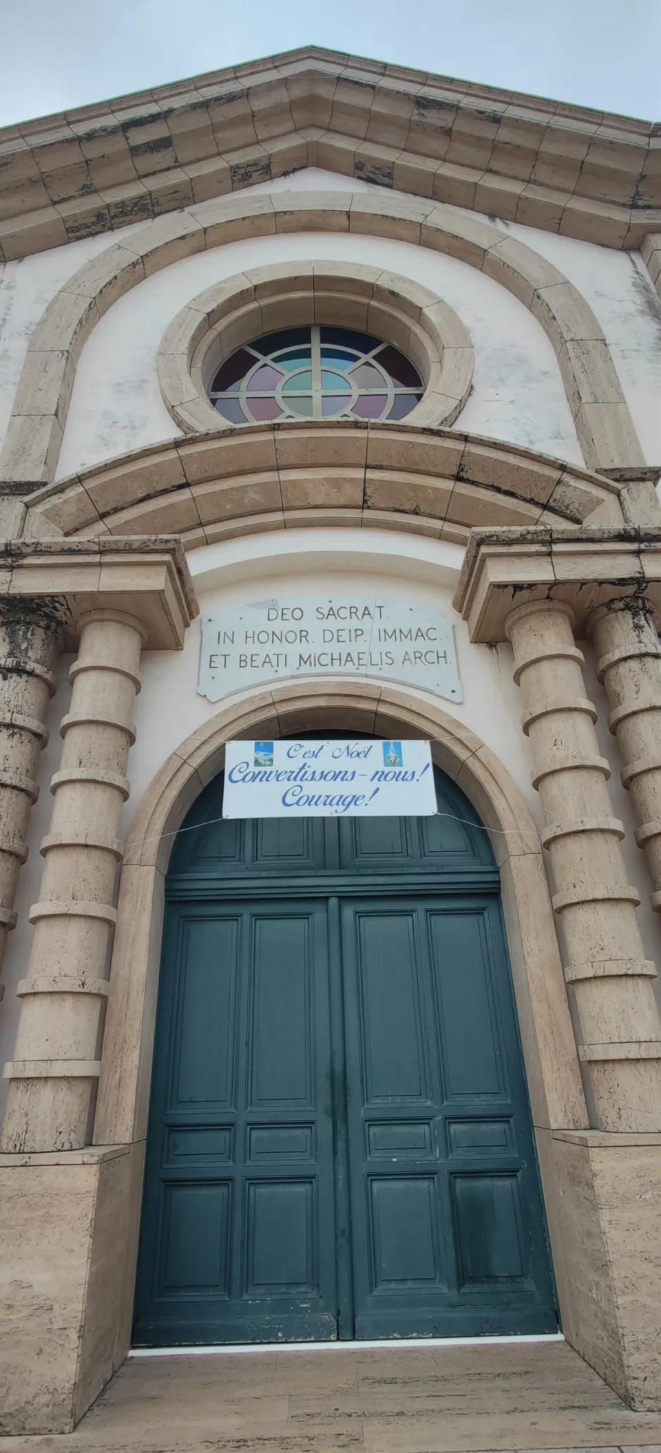 "C'est Noël Convertissons-nous ! Courage !"