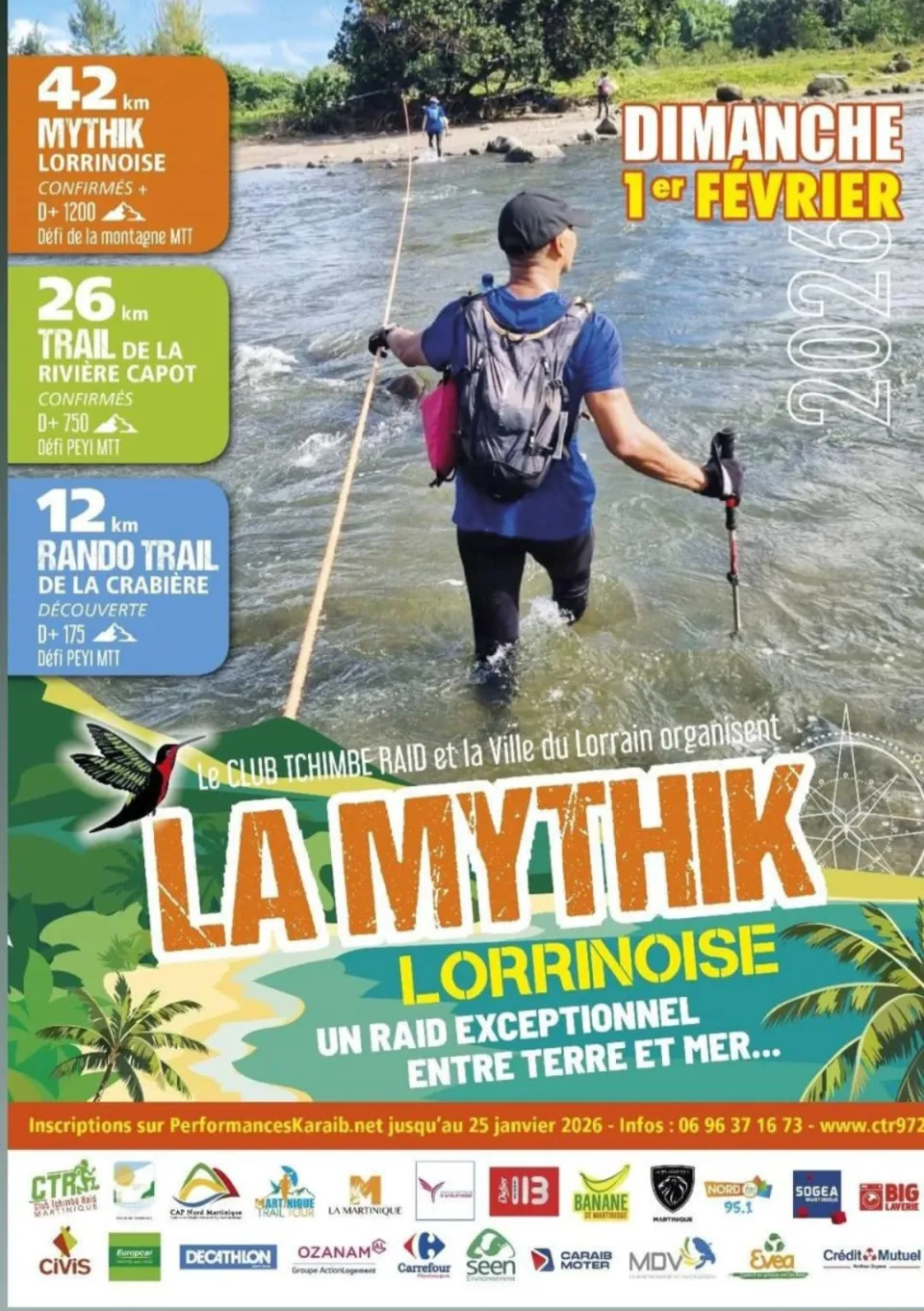Raid : La MYTHIK LORRINOISE revient en Martinique